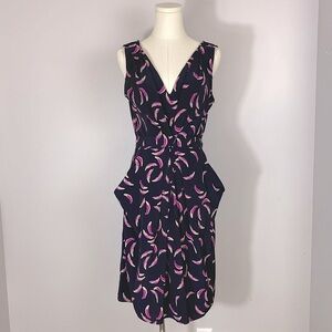 Yoana Baraschi feather dress with front pockets size 6